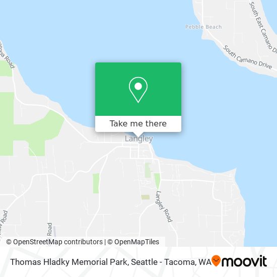Thomas Hladky Memorial Park map