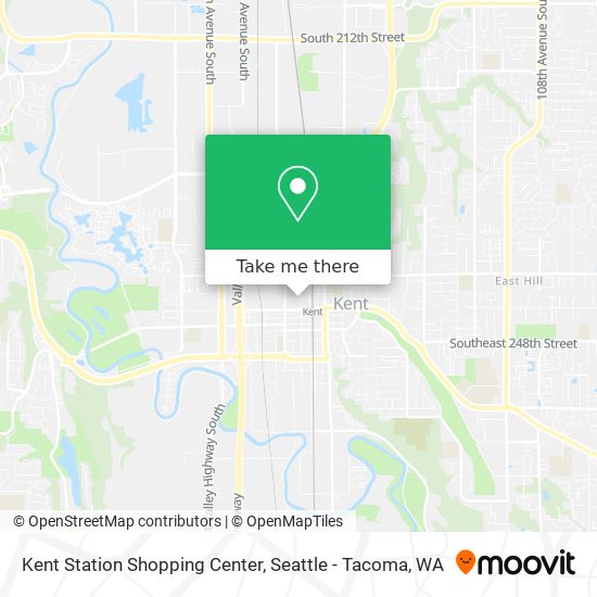 Mapa de Kent Station Shopping Center