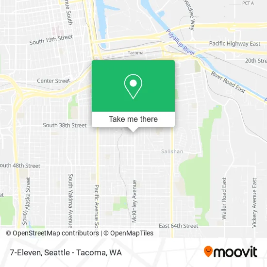 Mapa de 7-Eleven