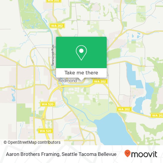 Mapa de Aaron Brothers Framing