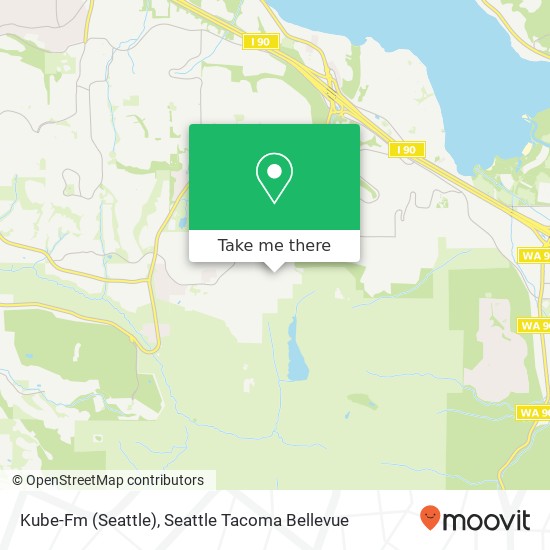 Kube-Fm (Seattle) map