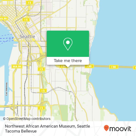 Northwest African American Museum map