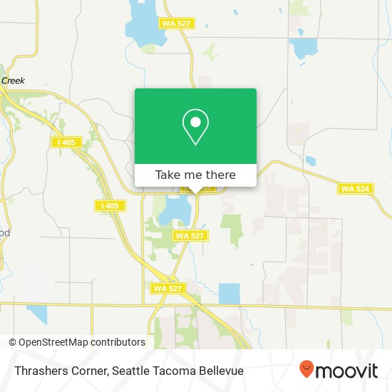 Mapa de Thrashers Corner