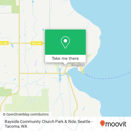 Mapa de Bayside Community Church Park & Ride