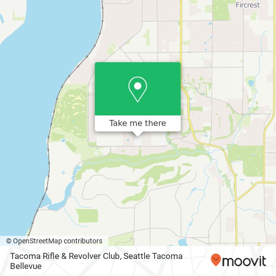 Tacoma Rifle & Revolver Club map