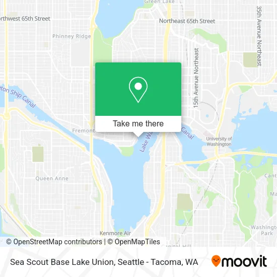 Mapa de Sea Scout Base Lake Union