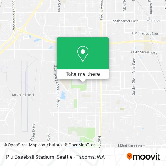 Mapa de Plu Baseball Stadium