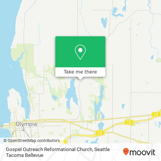 Gospel Outreach Reformational Church map
