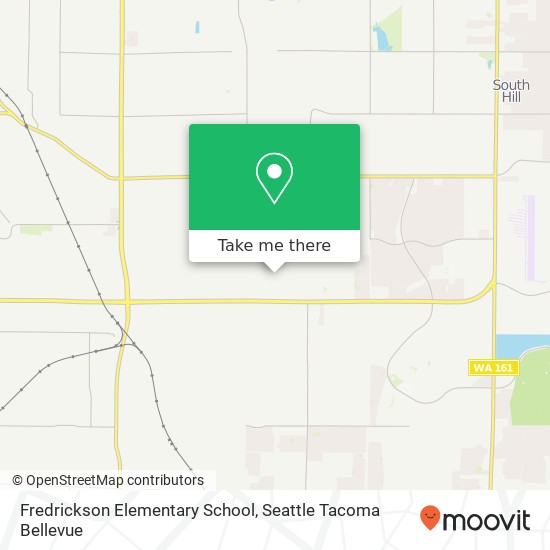 Mapa de Fredrickson Elementary School