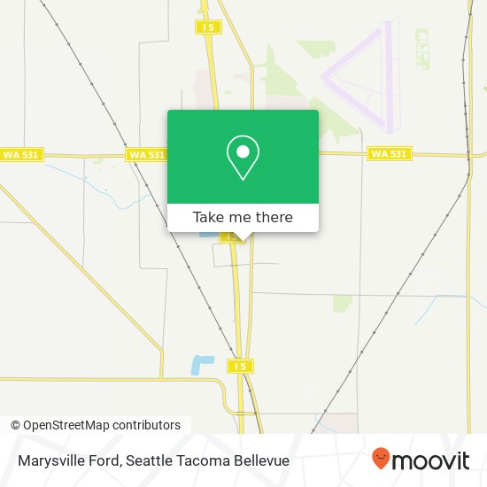 Mapa de Marysville Ford