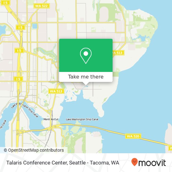 Talaris Conference Center map