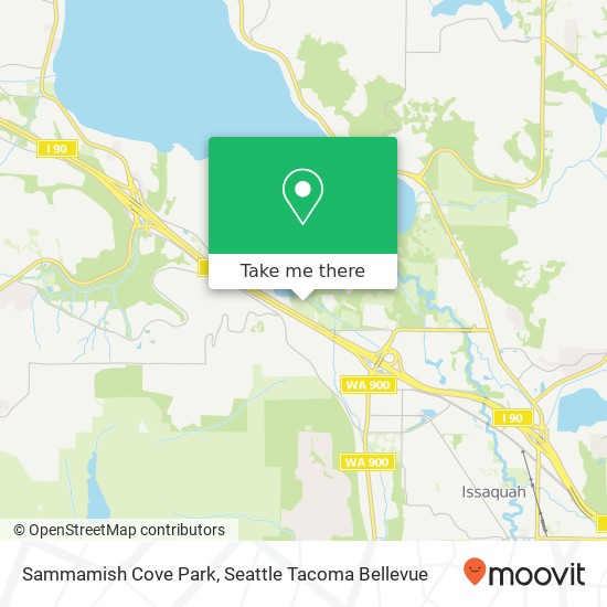 Mapa de Sammamish Cove Park