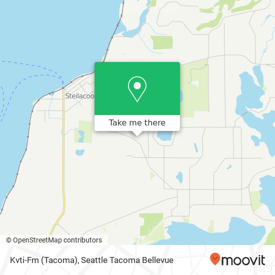 Mapa de Kvti-Fm (Tacoma)