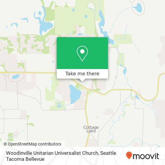 Mapa de Woodinville Unitarian Universalist Church