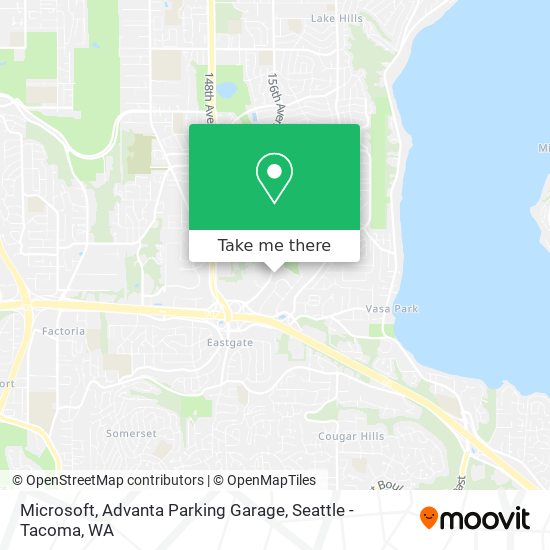 Mapa de Microsoft, Advanta Parking Garage