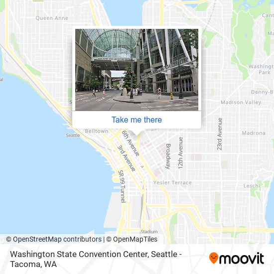 Washington State Convention Center map