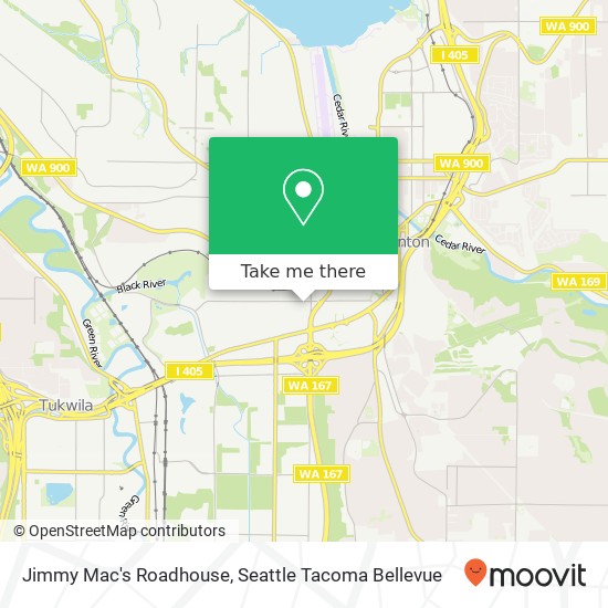 Jimmy Mac's Roadhouse map