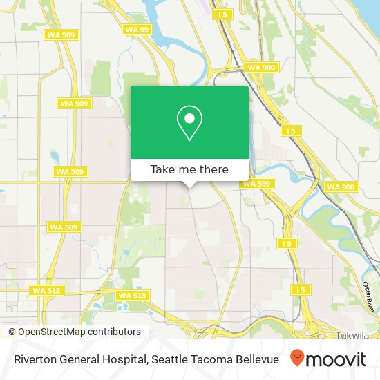 Riverton General Hospital map