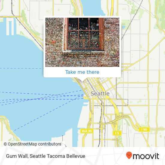 Gum Wall map