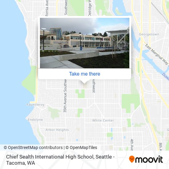 Mapa de Chief Sealth International High School