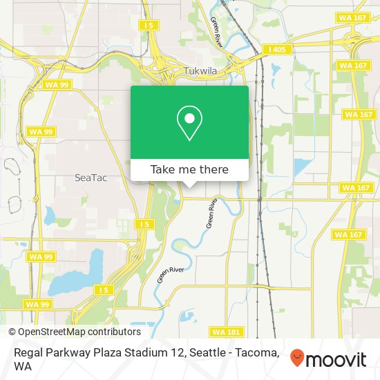 Mapa de Regal Parkway Plaza Stadium 12