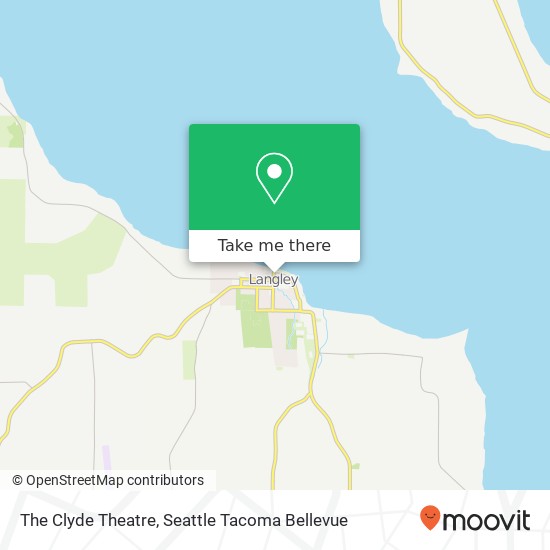The Clyde Theatre map