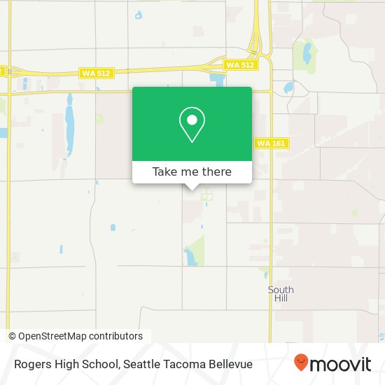 Rogers High School map
