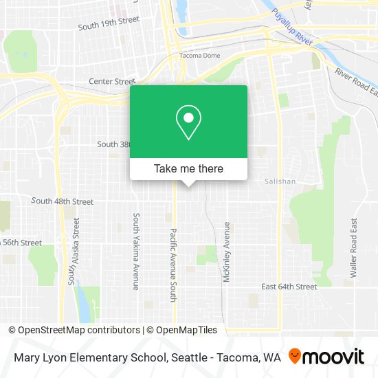 Mary Lyon Elementary School map