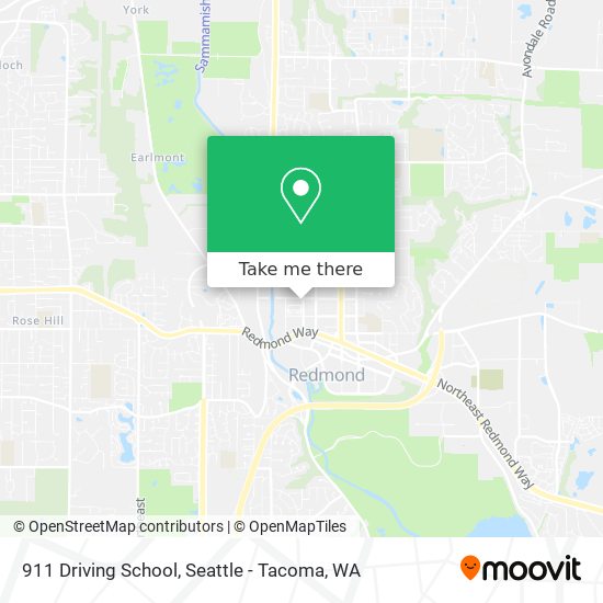 Mapa de 911 Driving School