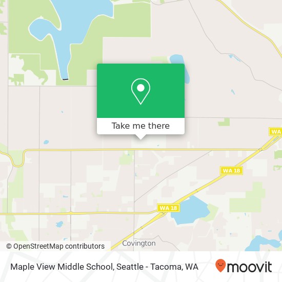 Mapa de Maple View Middle School