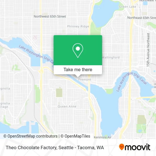 Mapa de Theo Chocolate Factory