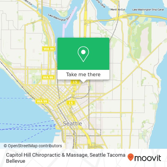 Capitol Hill Chiropractic & Massage map