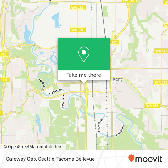 Safeway Gas map