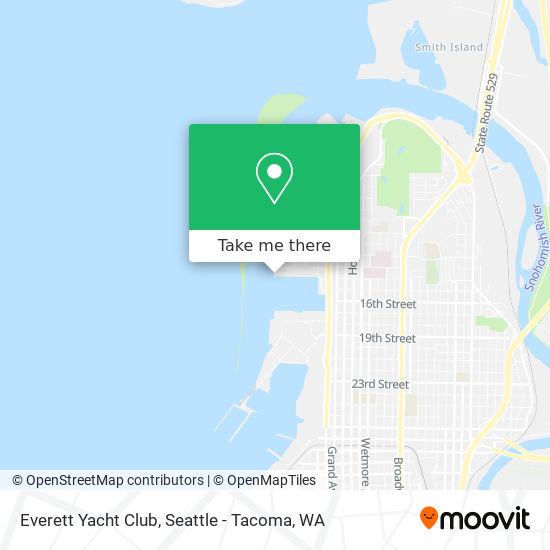 Mapa de Everett Yacht Club