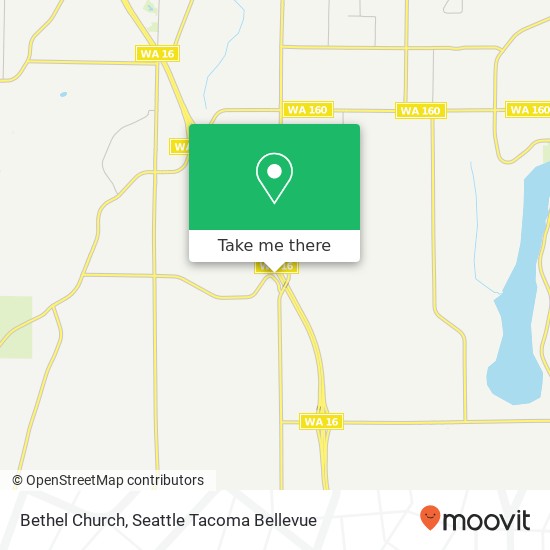 Mapa de Bethel Church