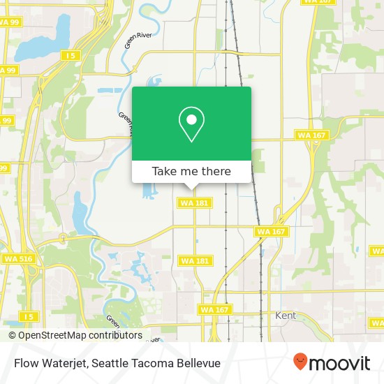 Flow Waterjet map