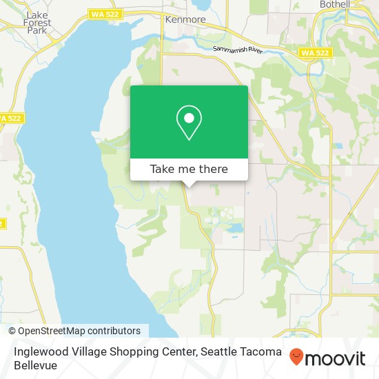 Mapa de Inglewood Village Shopping Center