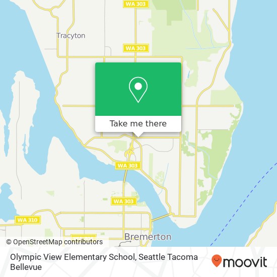 Olympic View Elementary School map