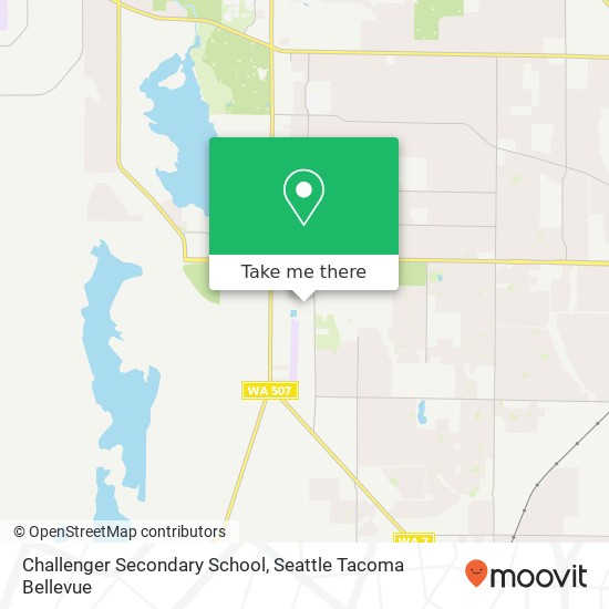 Challenger Secondary School map