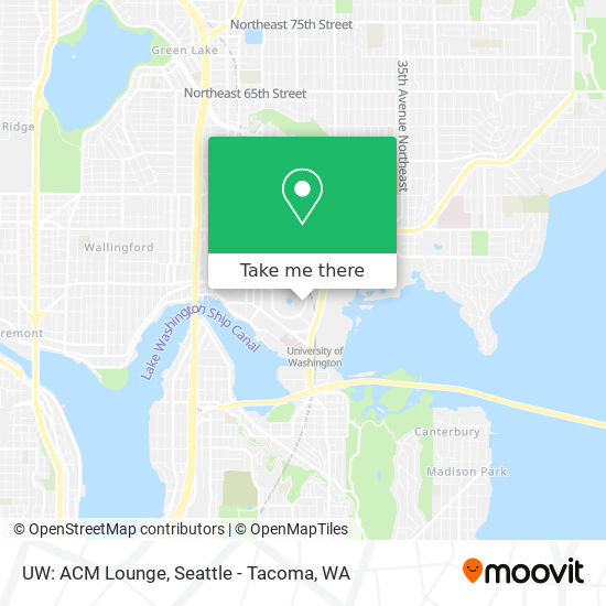 Mapa de UW: ACM Lounge
