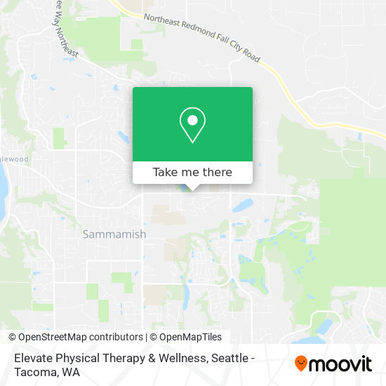 Mapa de Elevate Physical Therapy & Wellness