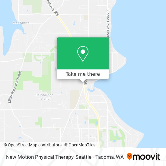 New Motion Physical Therapy map