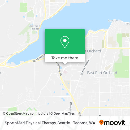 Mapa de SportsMed Physical Therapy