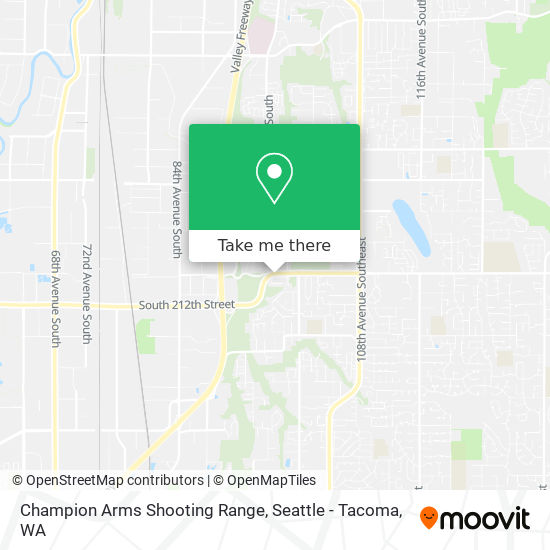 Mapa de Champion Arms Shooting Range