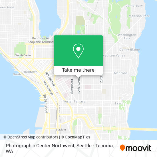 Mapa de Photographic Center Northwest