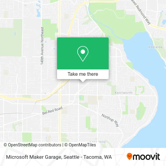 Microsoft Maker Garage map