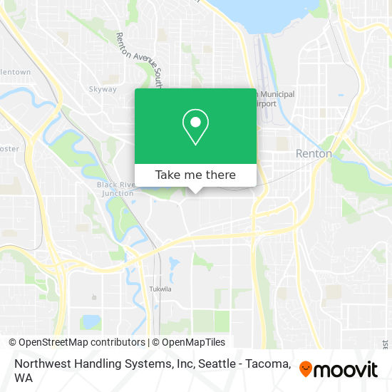 Northwest Handling Systems, Inc map