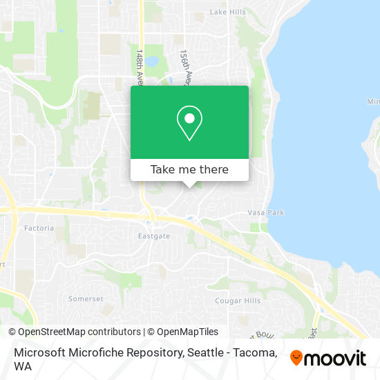 Microsoft Microfiche Repository map