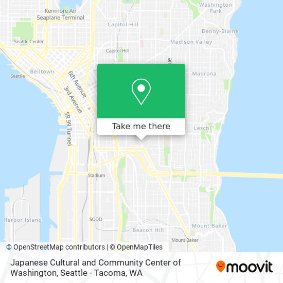 Japanese Cultural and Community Center of Washington map