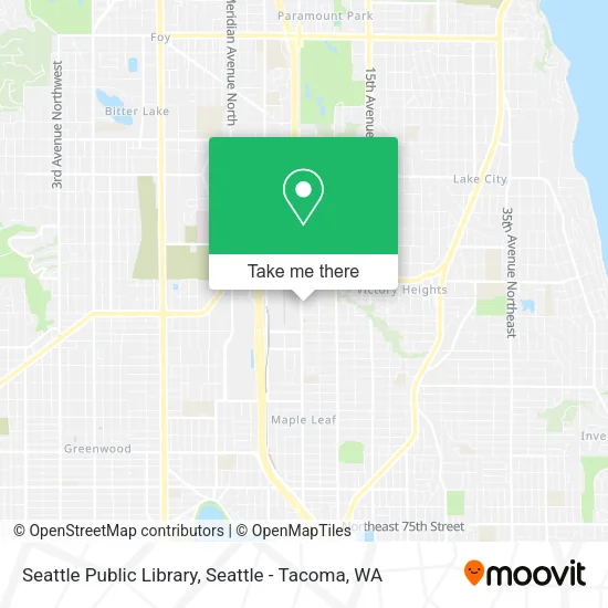 Mapa de Seattle Public Library